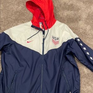 Nike Team USA Zip Up Mens Large